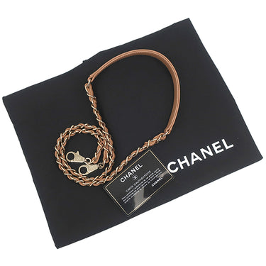 シャネル CHANEL ココハンドル ショルダー A92991 ブラウン レザー キャビアスキン 2WAYバッグ ゴールド金具 茶 トップハンドル
