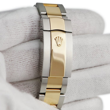 腕時計 ロレックス ROLEX デイトジャスト 41 126333 ランダム番 自動巻き メンズ ランダム番 K18YGxSS コンビ ホワイト オイスターブレス