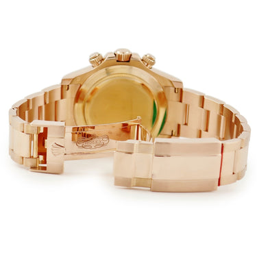 腕時計 ロレックス ROLEX コスモグラフ デイトナ 116505 ランダム番 自動巻き メンズ 新品同様 ランダム番 K18RG無垢 チョコレート ブラウン