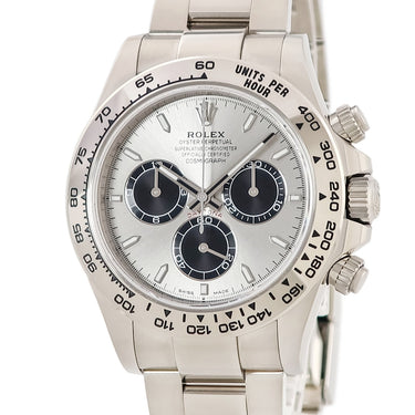 腕時計 ロレックス ROLEX コスモグラフ デイトナ 126509 ランダム番 自動巻き メンズ ランダム番 K18WG無垢 シルバー ブラック クロノグラフ
