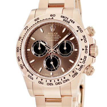 腕時計 ロレックス ROLEX コスモグラフ デイトナ 126505 ランダム番 自動巻き メンズ 新品同様 ランダム番 K18RG無垢 チョコレート ブラウン