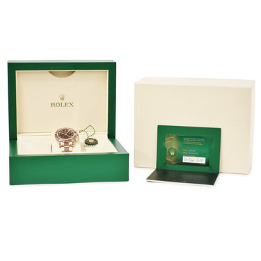 腕時計 ロレックス ROLEX コスモグラフ デイトナ 126505 ランダム番 自動巻き メンズ 新品同様 ランダム番 K18RG無垢 チョコレート ブラウン