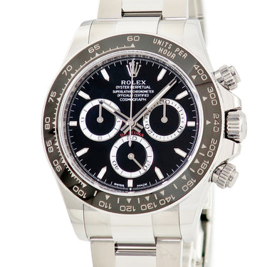 腕時計 ロレックス ROLEX コスモグラフ デイトナ 126500LN ランダム番 自動巻き メンズ ランダム番 ブラック クロノグラフ オイスターブレス