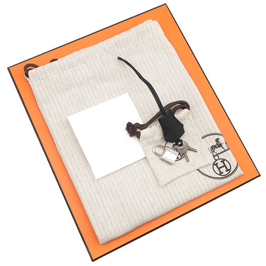 エルメス HERMES バーキン25 ブラック トゴ ハンドバッグ シルバー金具 新品 未使用 黒