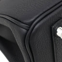 エルメス HERMES バーキン25 ブラック トゴ ハンドバッグ シルバー金具 新品 未使用 黒