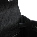 エルメス HERMES ケリー25 内縫い ブラック トゴ 2WAYバッグ シルバー金具 新品 未使用 黒 ショルダー ハンドバッグ