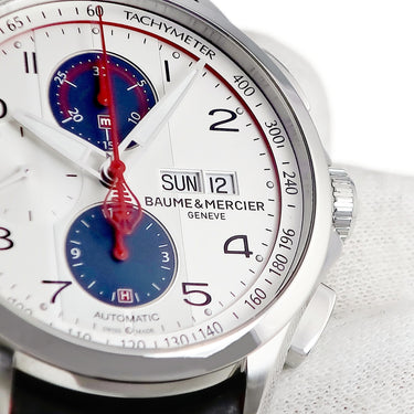 腕時計 ボーム&メルシエ BAUME&MERCIER クリフトン クロノグラフ クラブ シェルビー コブラ M0A10342 自動巻き メンズ コラボ 限定