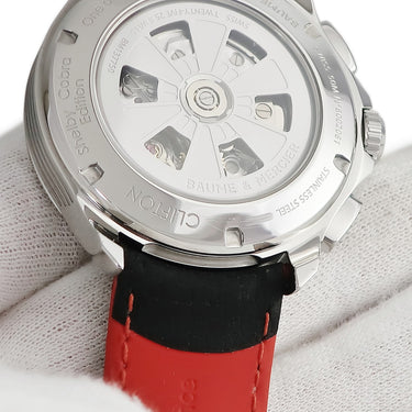 腕時計 ボーム&メルシエ BAUME&MERCIER クリフトン クロノグラフ クラブ シェルビー コブラ M0A10342 自動巻き メンズ コラボ 限定