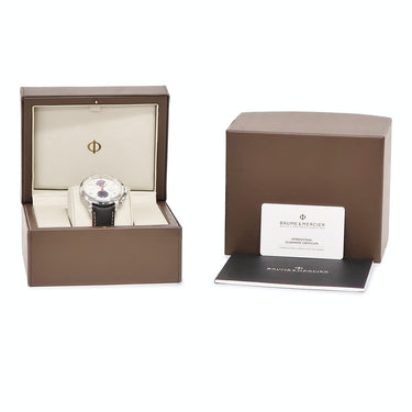 腕時計 ボーム&メルシエ BAUME&MERCIER クリフトン クロノグラフ クラブ シェルビー コブラ M0A10342 自動巻き メンズ コラボ 限定