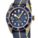 腕時計 チュードル TUDOR ヘリテージ ブラックベイ ブロンズ ブッヘラー創業130周年記念 79250BB Q番 自動巻き メンズ Q番 チューダー