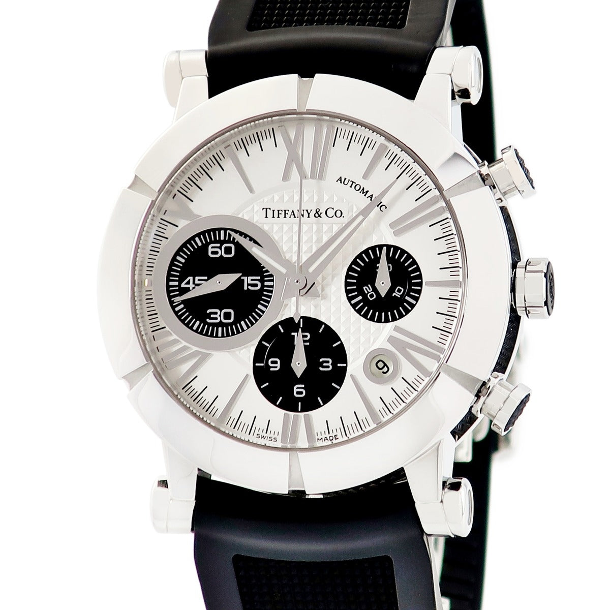 ティファニー Tiffany & Co アトラス ジェント クロノグラフ Z1000