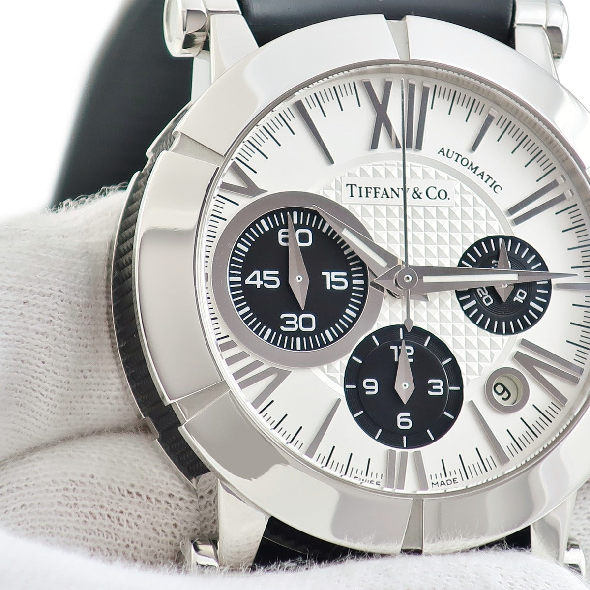 ティファニー Tiffany & Co アトラス ジェント クロノグラフ Z1000