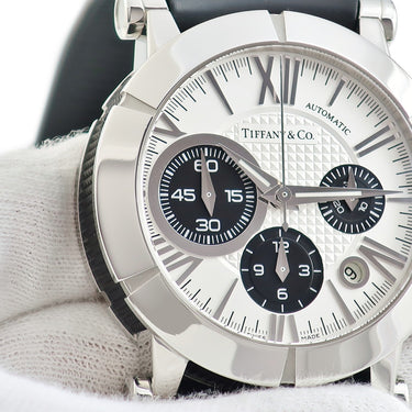 腕時計 ティファニー Tiffany & Co アトラス ジェント クロノグラフ Z1000.82.12A21A91A 自動巻き メンズ ローマン バー クルドパリ
