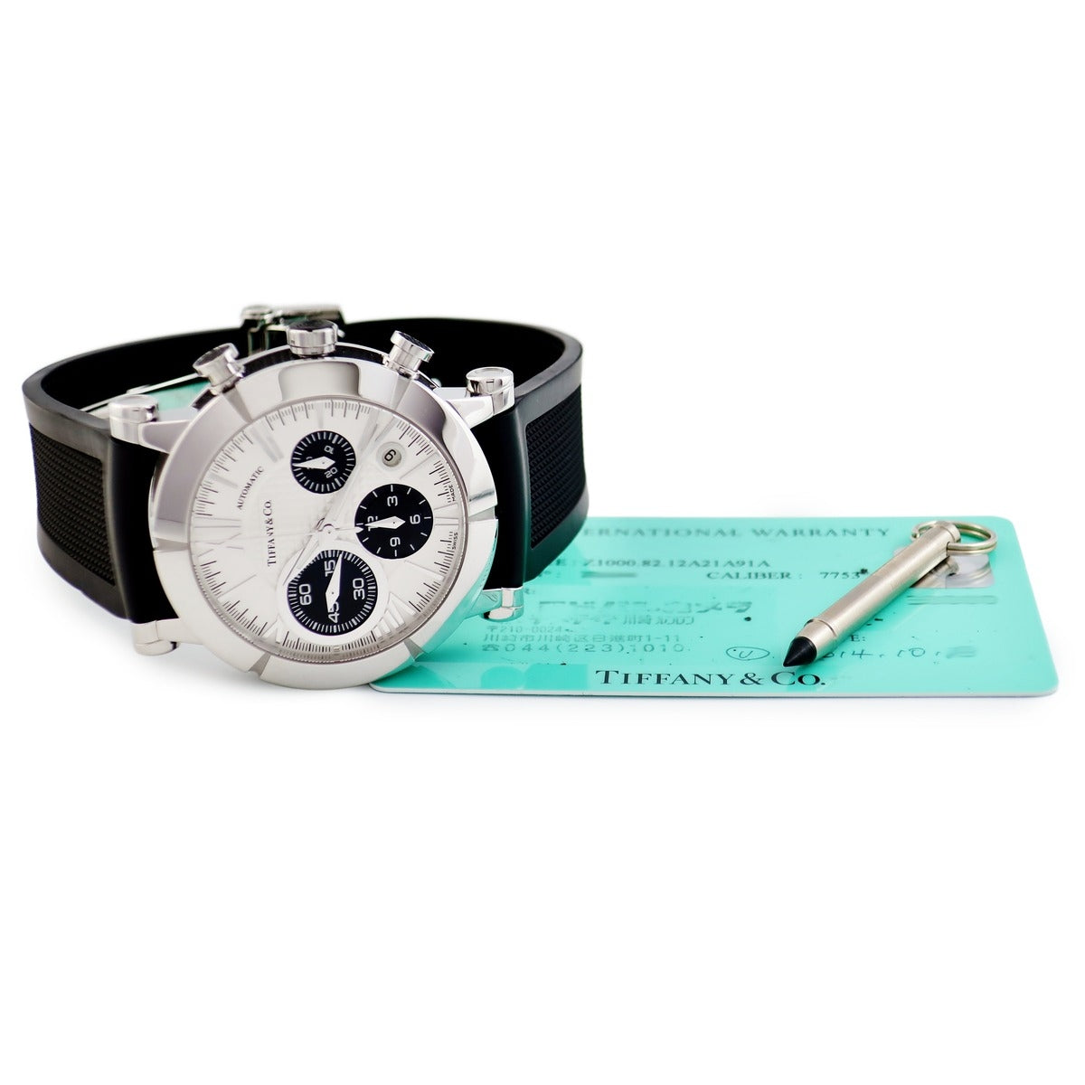 ティファニー Tiffany & Co アトラス ジェント クロノグラフ Z1000