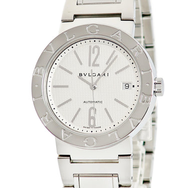 腕時計 ブルガリ BVLGARI ブルガリブルガリ BB38SSAUTO 自動巻き メンズ デイト バー アラビア ギョウシェ