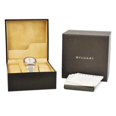 腕時計 ブルガリ BVLGARI ブルガリブルガリ BB38SSAUTO 自動巻き メンズ デイト バー アラビア ギョウシェ