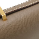 エルメス HERMES コンスタンス3 ミニ ミロワール エトゥープ ヴォーエプソン ショルダーバッグ ゴールド金具 新品 未使用 グレージュ