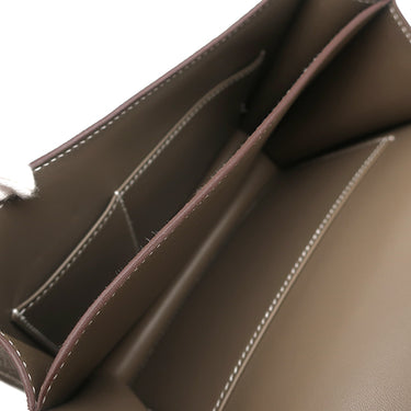 エルメス HERMES コンスタンス3 ミニ ミロワール エトゥープ ヴォーエプソン ショルダーバッグ ゴールド金具 新品 未使用 グレージュ