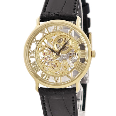 腕時計 オーデマピゲ AUDEMARS PIGUET クラシック 14958B/O/0002/01 手巻き メンズ OH済 K18YG無垢 スケルトン ローマン