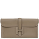 エルメス HERMES ジジェエラン29 エトゥープ スイフト クラッチバッグ グレージュ