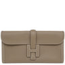 エルメス HERMES ジジェエラン29 エトゥープ スイフト クラッチバッグ グレージュ
