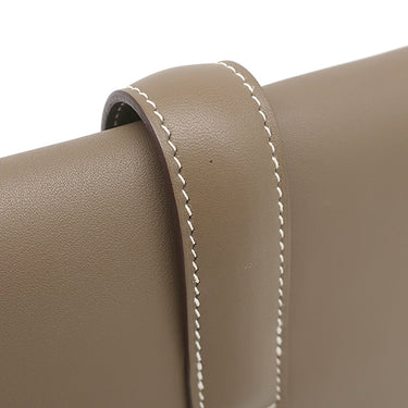 エルメス HERMES ジジェエラン29 エトゥープ スイフト クラッチバッグ グレージュ