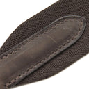 エルメス HERMES サックドパンサージュ グルーム グレー×ブラウン ウール ポリアミド 2WAYバッグ シルバー金具 茶 ショルダー トート