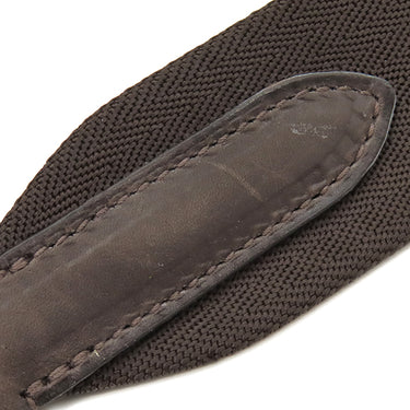 エルメス HERMES サックドパンサージュ グルーム グレー×ブラウン ウール ポリアミド 2WAYバッグ シルバー金具 茶 ショルダー トート