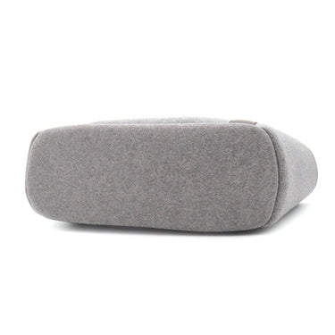 エルメス HERMES サックドパンサージュ グルーム グレー×ブラウン ウール ポリアミド 2WAYバッグ シルバー金具 茶 ショルダー トート