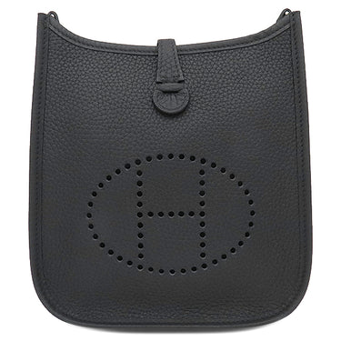 エルメス HERMES エヴリンTPM ロング ブラック トリヨンクレマンス ショルダーバッグ シルバー金具 黒 新品 未使用