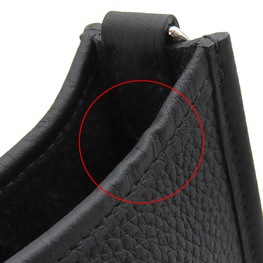 エルメス HERMES エヴリンTPM ロング ブラック トリヨンクレマンス ショルダーバッグ シルバー金具 黒 新品 未使用