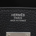エルメス HERMES バーキン30 ブラック トゴ ハンドバッグ シルバー金具 新品 未使用 黒