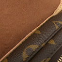 ルイヴィトン LOUIS VUITTON バムバッグ ボスフォール M40108 モノグラム モノグラムキャンバス ボディバッグ ゴールド金具 茶 ウエストバッグ