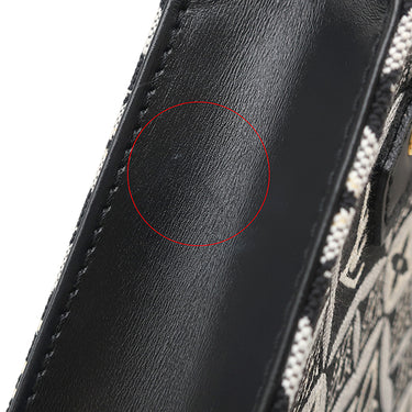 ルイヴィトン LOUIS VUITTON プティット サックプラ M80484 ブラック レザー モノグラムジャガード 2WAYバッグ シルバー金具 ショルダーバッグ