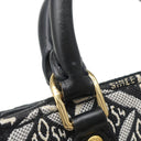 ルイヴィトン LOUIS VUITTON プティット サックプラ M80484 ブラック レザー モノグラムジャガード 2WAYバッグ シルバー金具 ショルダーバッグ