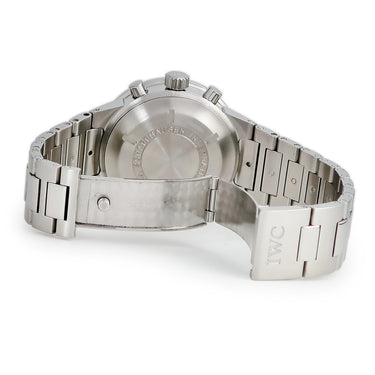 腕時計 IWC IWC GST クロノグラフ IW370713 自動巻き メンズ デイデイト スモールセコンド タキメーター シルバー
