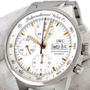 腕時計 IWC IWC GST クロノグラフ IW370713 自動巻き メンズ デイデイト スモールセコンド タキメーター シルバー