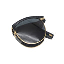 ルイヴィトン LOUIS VUITTON LVインザポケット 55□20 Z1017U ブラック プラスチック サングラス ゴールド金具 黒 折り畳み