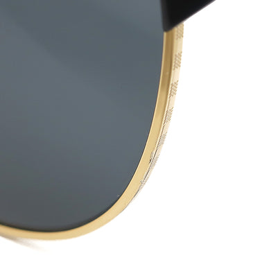 ルイヴィトン LOUIS VUITTON LVインザポケット 55□20 Z1017U ブラック プラスチック サングラス ゴールド金具 黒 折り畳み