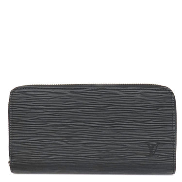 ルイヴィトン LOUIS VUITTON ジッピー ウォレット M61857 ノワール エピレザー 長財布 シルバー金具 黒 ラウンドジップ