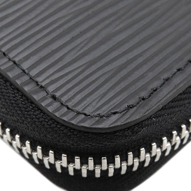 ルイヴィトン LOUIS VUITTON ジッピー ウォレット M61857 ノワール エピレザー 長財布 シルバー金具 黒 ラウンドジップ