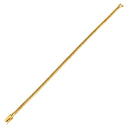 喜平 KIHEI アンクレット K18 23.3cm 10.0g 8面トリプル イエローゴールド K18YG ブレスレット ショッピングローン対応していません
