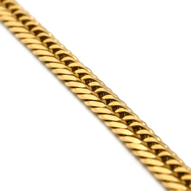 喜平 KIHEI アンクレット K18 23.3cm 10.0g 8面トリプル イエローゴールド K18YG ブレスレット ショッピングローン対応していません