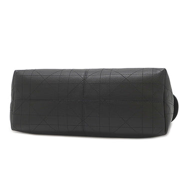クリスチャン・ディオール Christian Dior Voyage バッグ ミディアム M2846UNUO_M900 ブラック カーフ ショルダーバッグ ゴールド金具 ヴォヤージュ マクロカナージュ