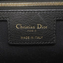 クリスチャン・ディオール Christian Dior Voyage バッグ ミディアム M2846UNUO_M900 ブラック カーフ ショルダーバッグ ゴールド金具 ヴォヤージュ マクロカナージュ