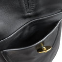 セリーヌ CELINE クロディーヌ カラーコート 2D561583C.38NO ブラック ラムスキン レーヨン 13195 アウター ゴールド金具 黒 ステンカラー ジャケット 新品 未使用