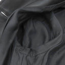 セリーヌ CELINE クロディーヌ カラーコート 2D561583C.38NO ブラック ラムスキン レーヨン 13195 アウター ゴールド金具 黒 ステンカラー ジャケット 新品 未使用