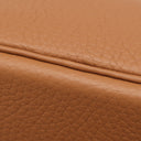 エルメス HERMES ピコタンロックGM ゴールド トリヨンクレマンス ハンドバッグ シルバー金具 茶
