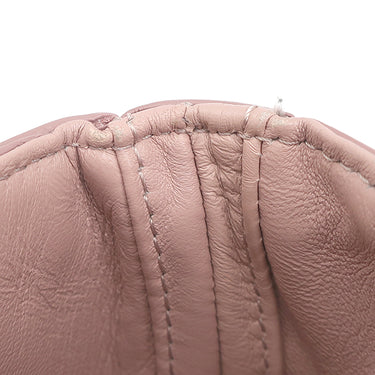 セリーヌ CELINE ブザス 16 セーズ 188013 ピンク カーフ ショルダーバッグ ゴールド金具