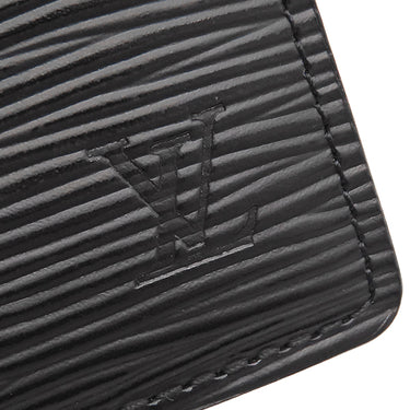 ルイヴィトン LOUIS VUITTON アジェンダ PM R20052 ブラック エピレザー 手帳カバー シルバー金具 黒 パスケース スケジュール帳